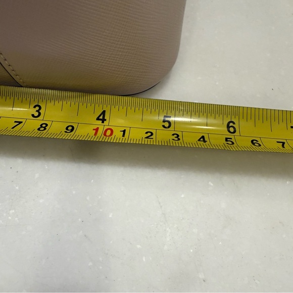 Kate Spade Staci Dome Backpack Beige & White Saffiano Leather Bag KG022 NEW $359 - Picture 15 of 16